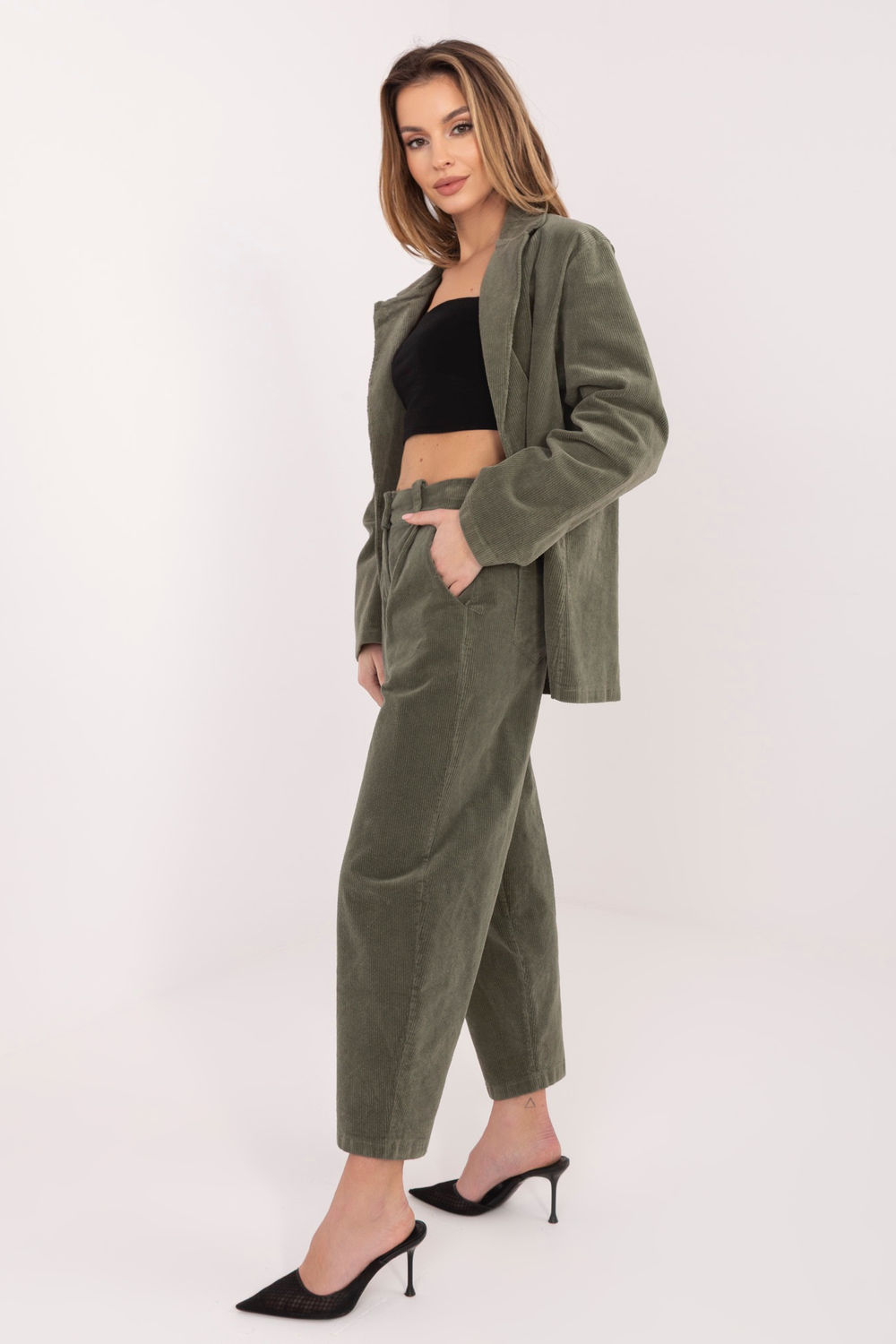 corduroy broek model 224998 Rue Paris