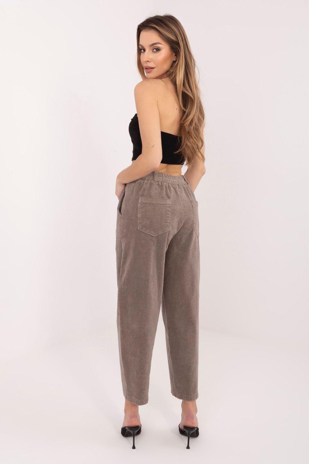 corduroy broek model 225000 Rue Paris - Afbeelding 2
