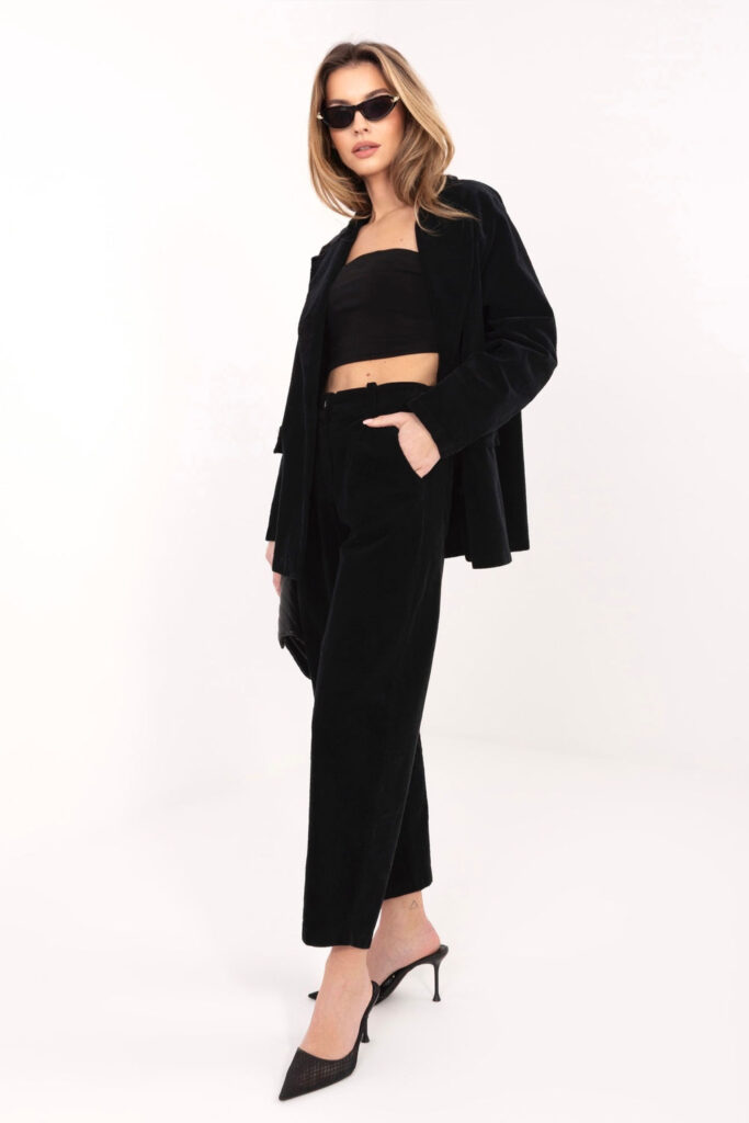 corduroy broek model 225001 Rue Paris