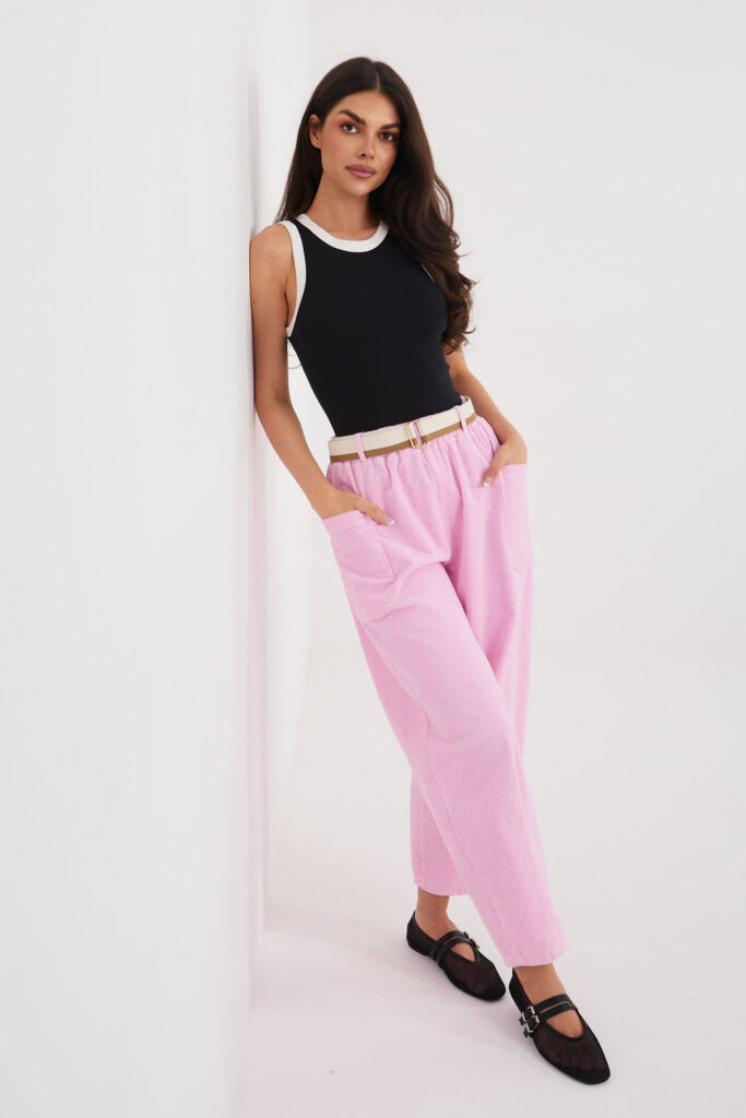 corduroy broek model 225099 Rue Paris