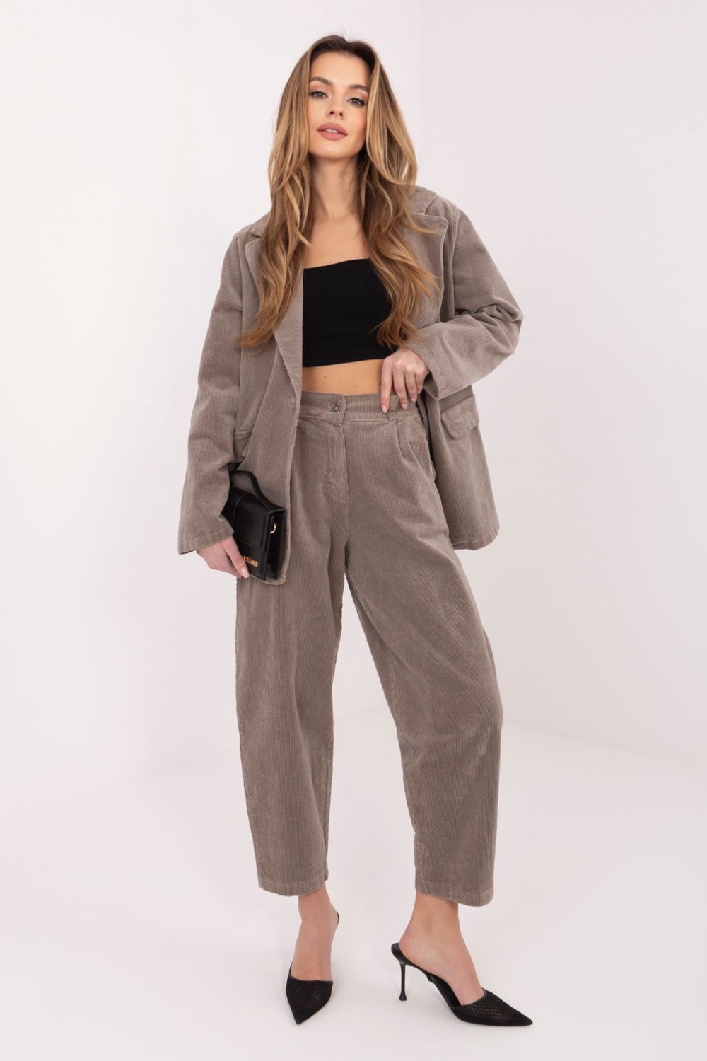corduroy broek model 225000 Rue Paris - Afbeelding 3