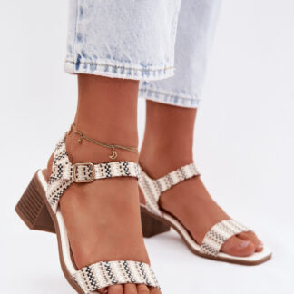 sandalen op hak model 225111 Step in style
