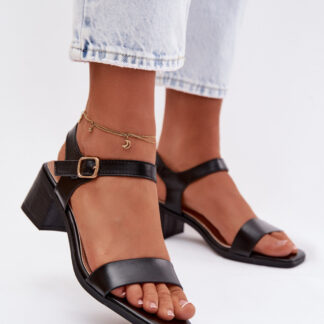sandalen op hak model 225113 Step in style