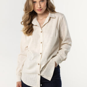 Overhemd met lange mouwen model 225317 awama