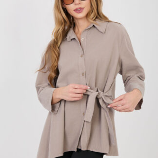 Overhemd met lange mouwen model 225421 Rue Paris