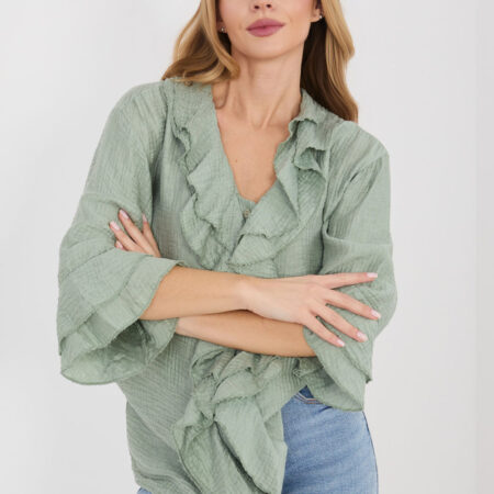 Overhemd met lange mouwen model 225521 Italy Moda