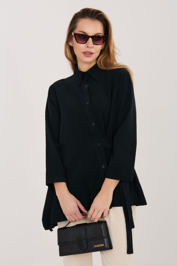 Overhemd met lange mouwen model 225888 Rue Paris