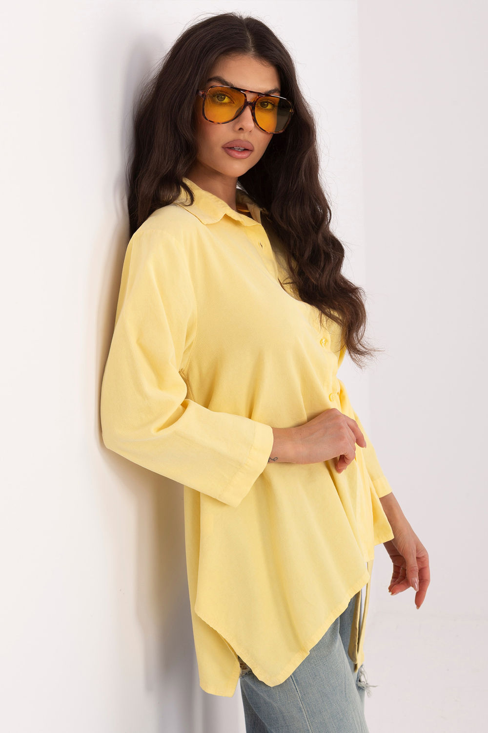 Overhemd met lange mouwen model 225889 Rue Paris - Afbeelding 3