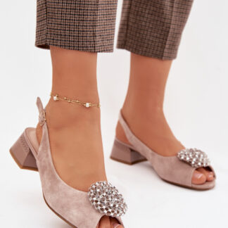 sandalen op hak model 225955 Step in style