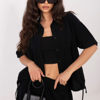Overhemd met korte mouwen model 226020 Italy Moda