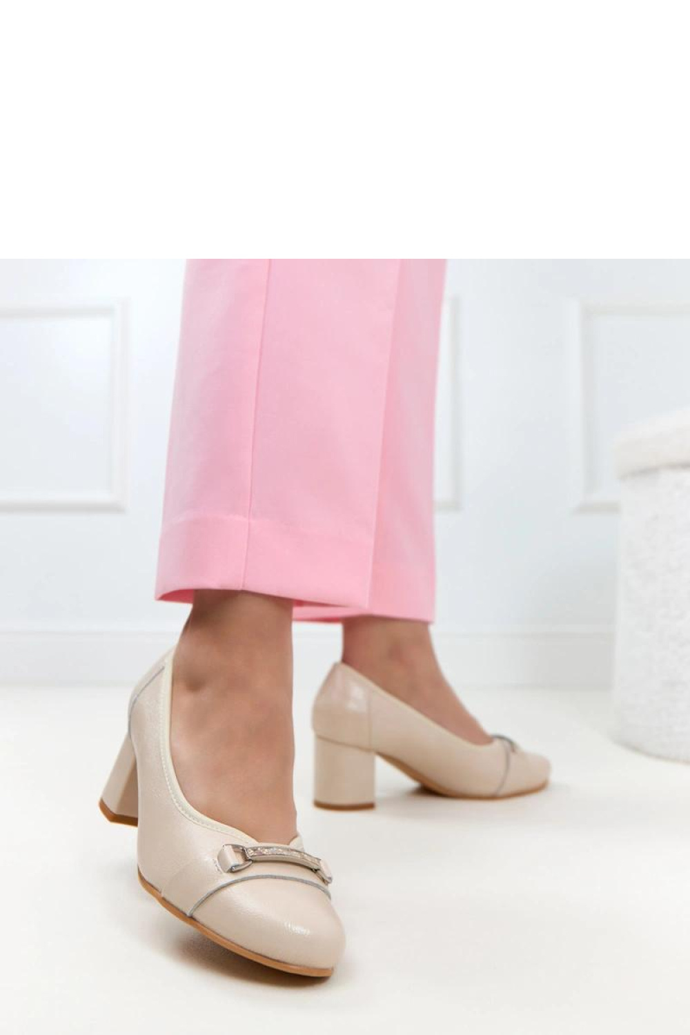 Pumps met dikke hak model 226023 Solea - Afbeelding 2