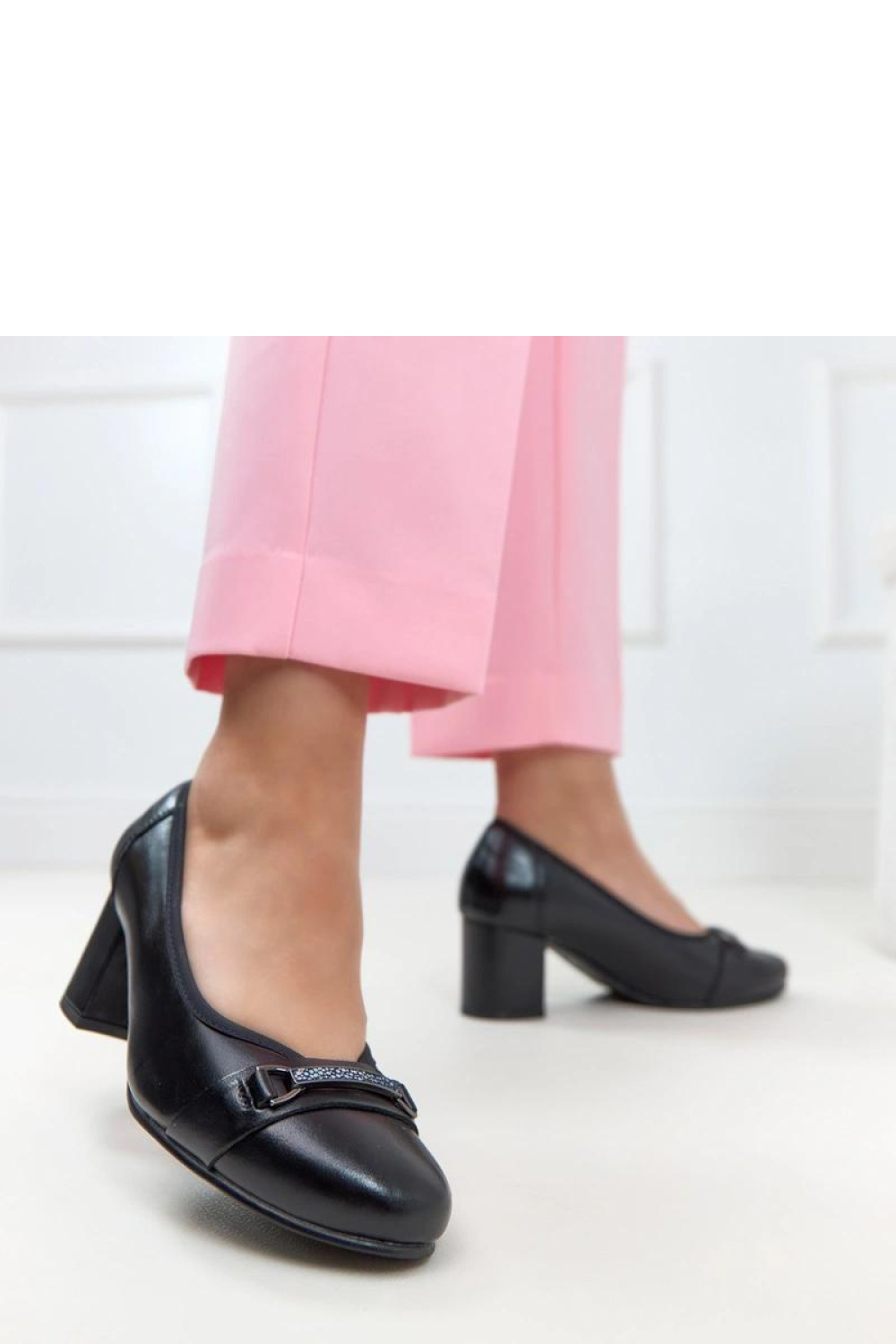 Pumps met dikke hak model 226024 Solea - Afbeelding 2