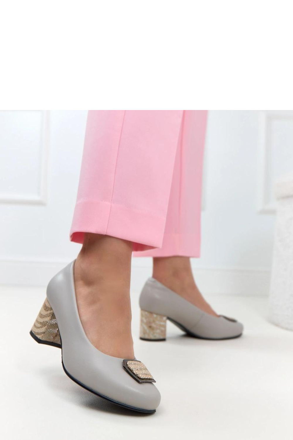 Pumps met dikke hak model 226025 Solea - Afbeelding 3