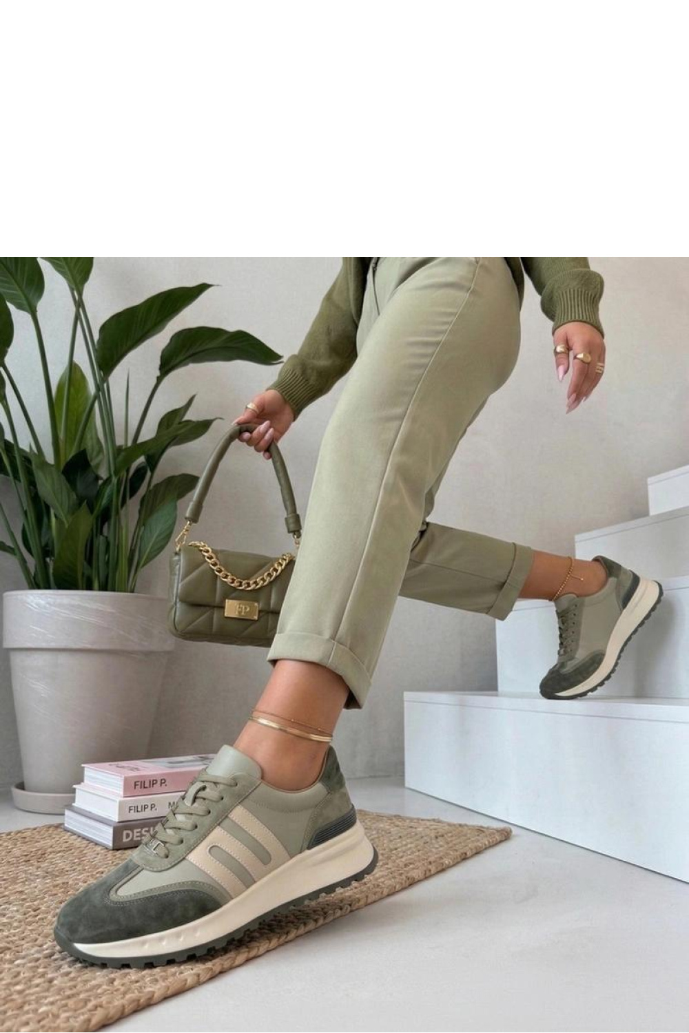 Sportchoenen op een platform model 226034 Solea - Afbeelding 3