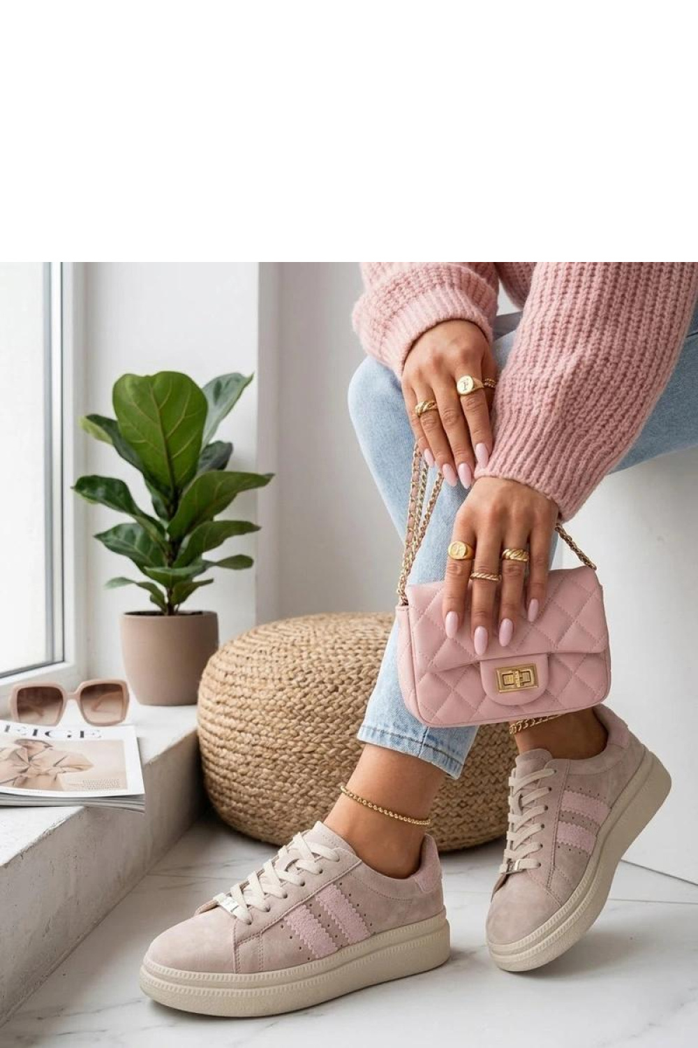 Sportchoenen op een platform model 226037 Solea - Afbeelding 3