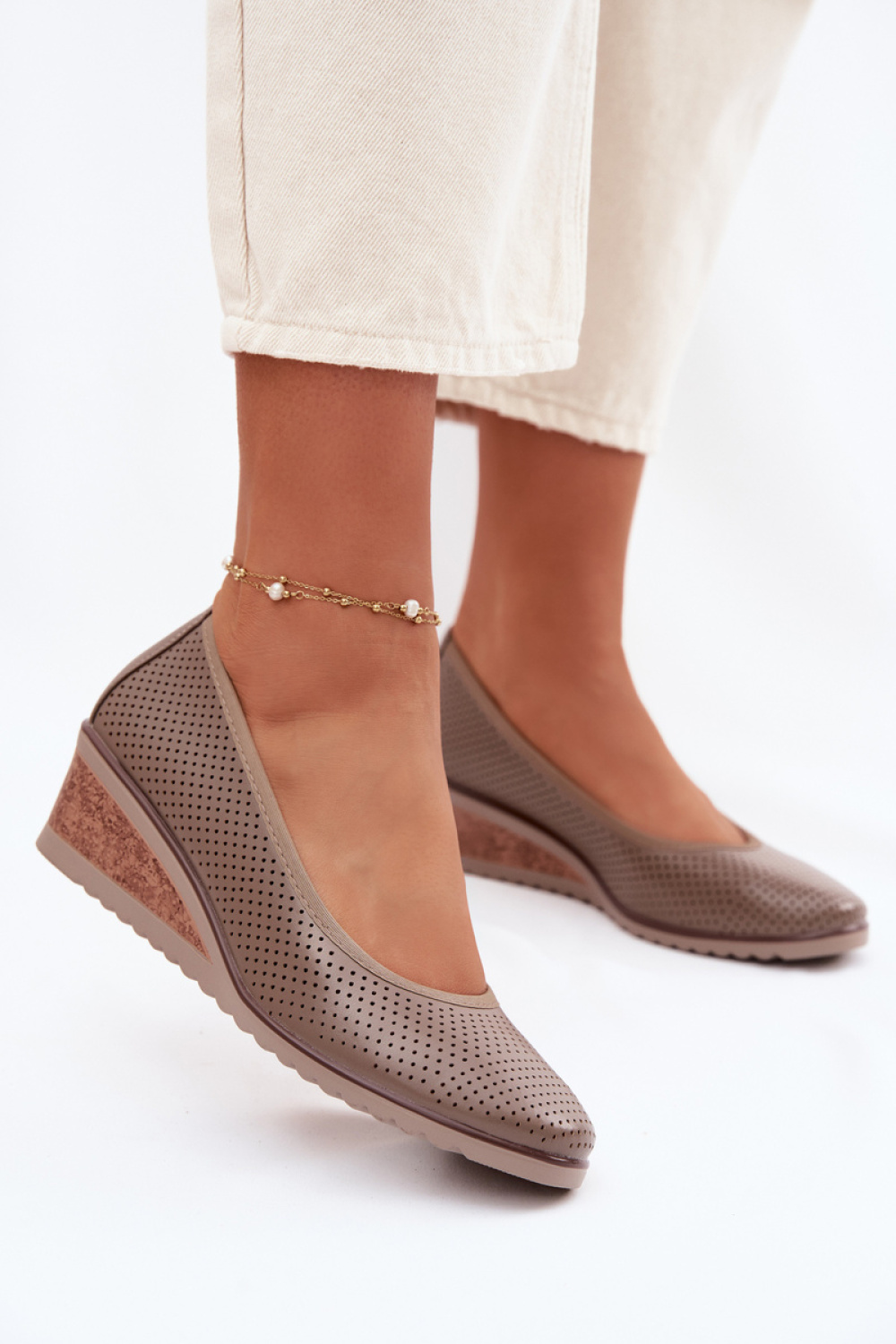 Schoenen op sleehak model 226087 Step in style