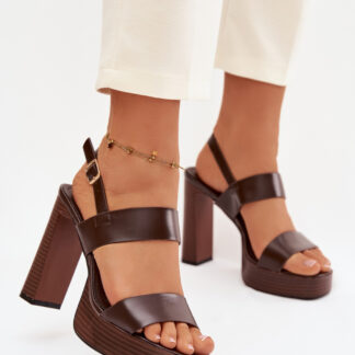 sandalen op hak model 226115 Step in style