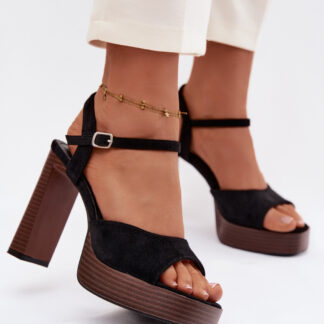 sandalen op hak model 226118 Step in style