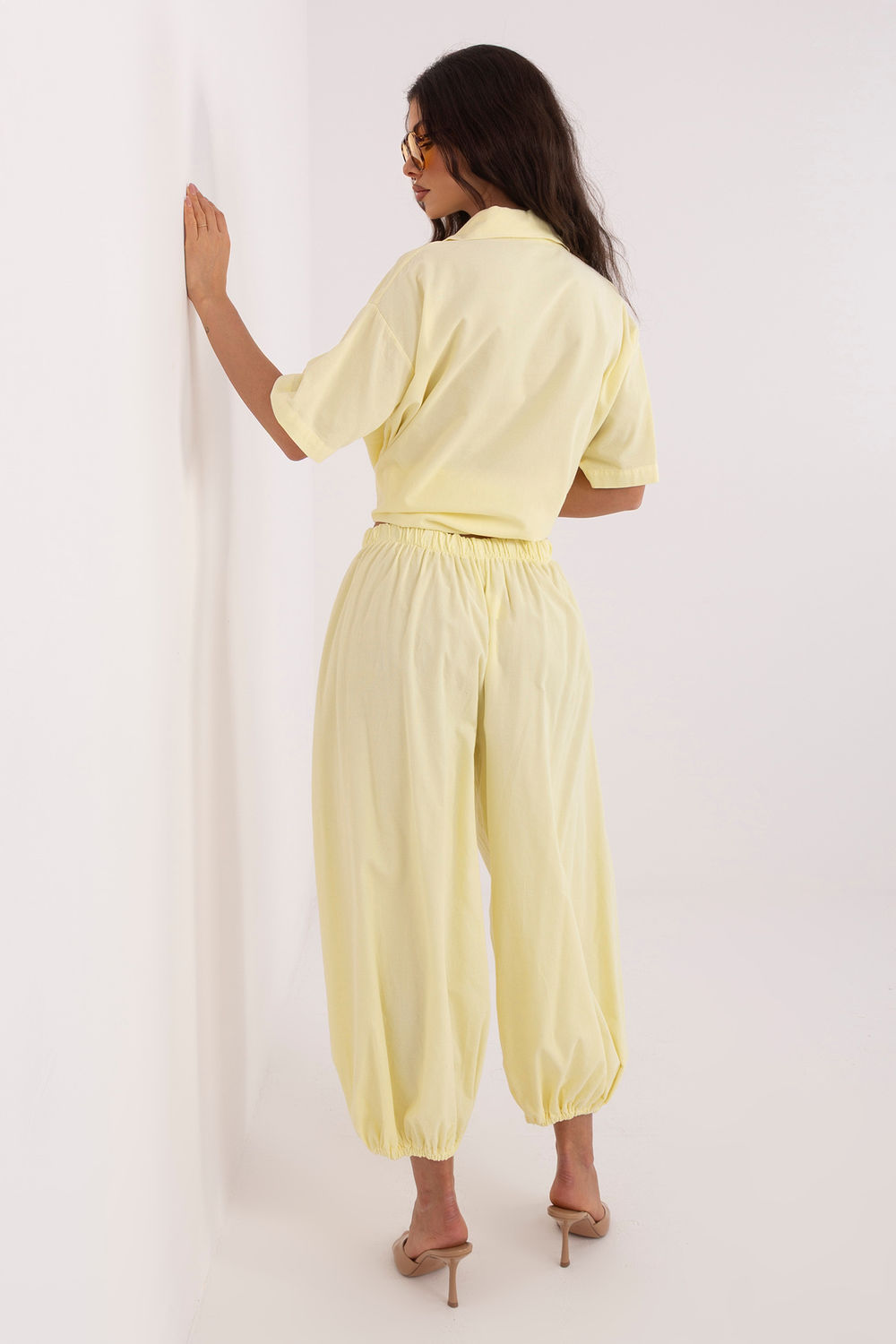 corduroy broek model 226226 Italy Moda - Afbeelding 3