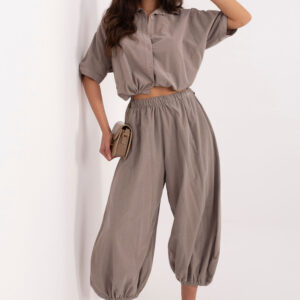 corduroy broek model 226227 Italy Moda