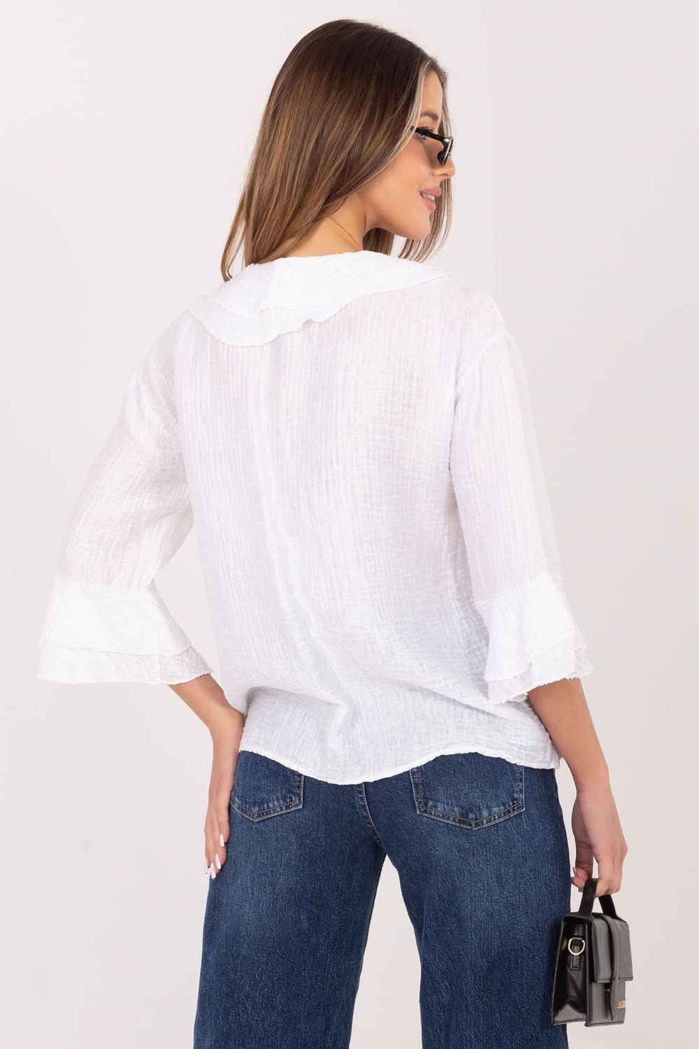 Overhemd met lange mouwen model 226240 Italy Moda - Afbeelding 3