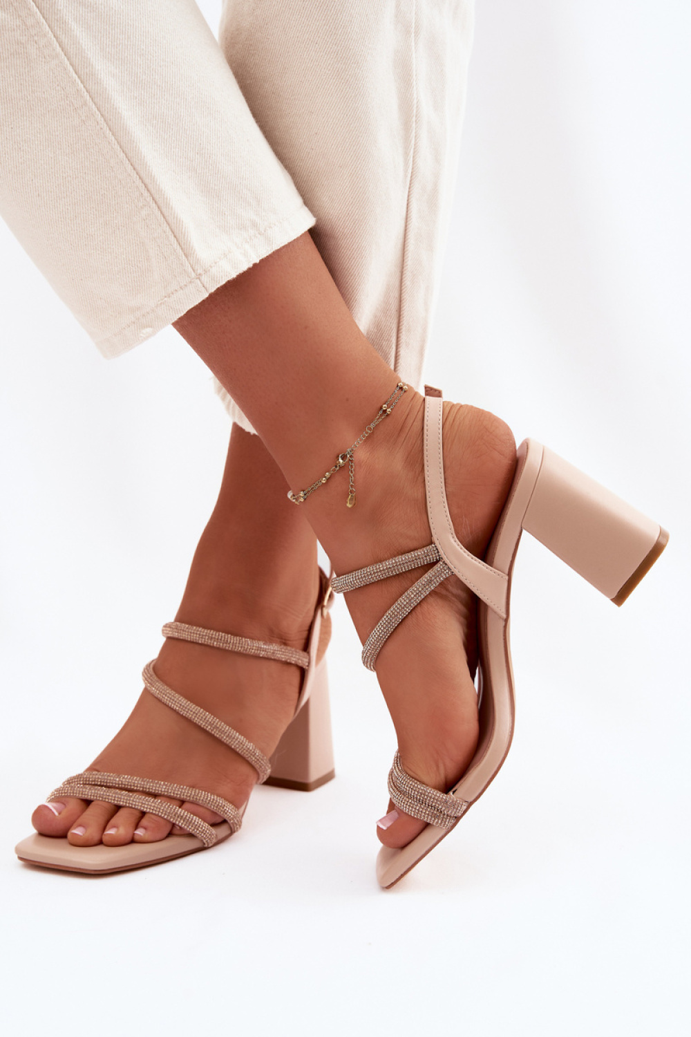 sandalen op hak model 226326 Step in style - Afbeelding 3