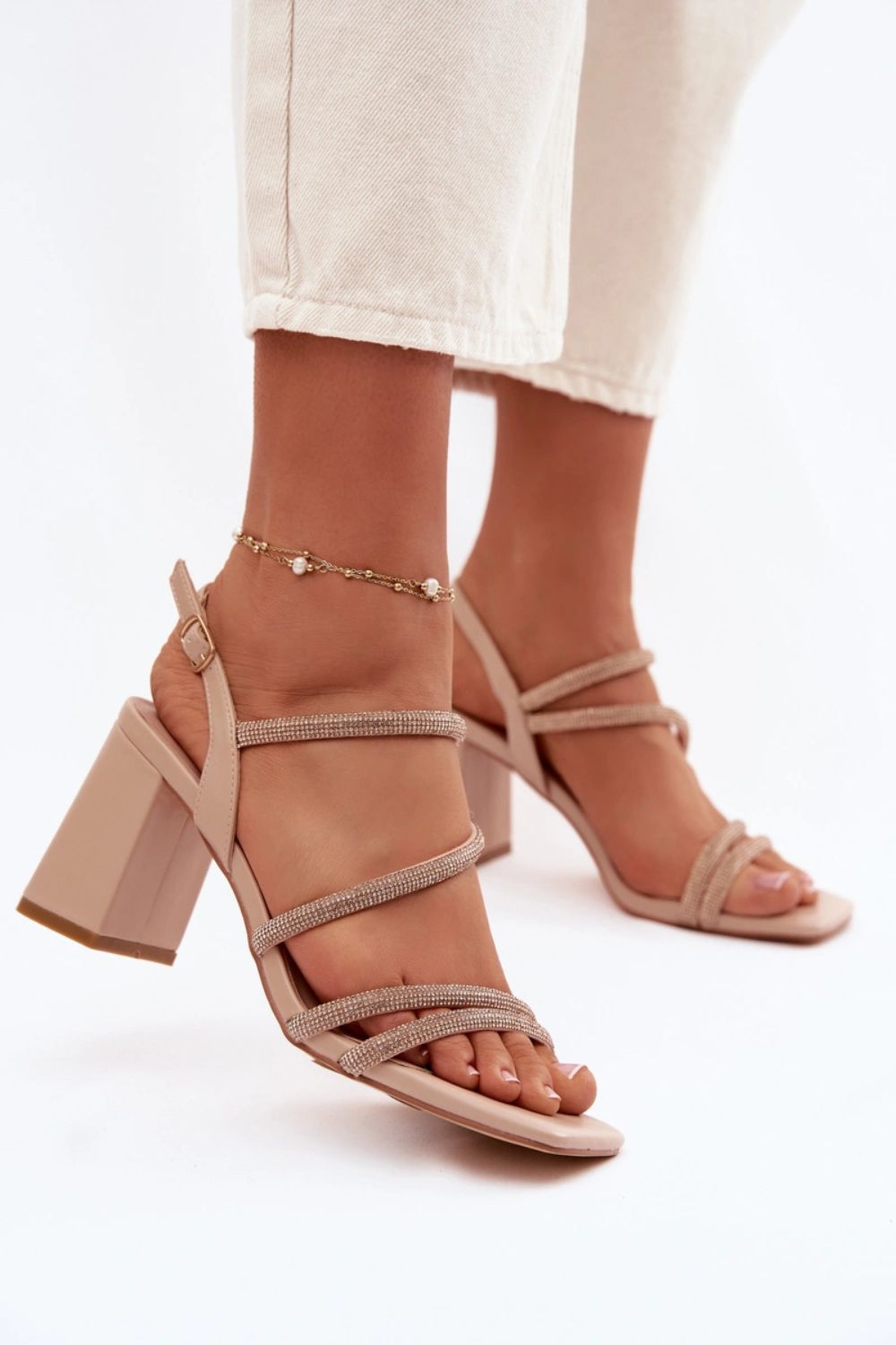 sandalen op hak model 226326 Step in style - Afbeelding 4