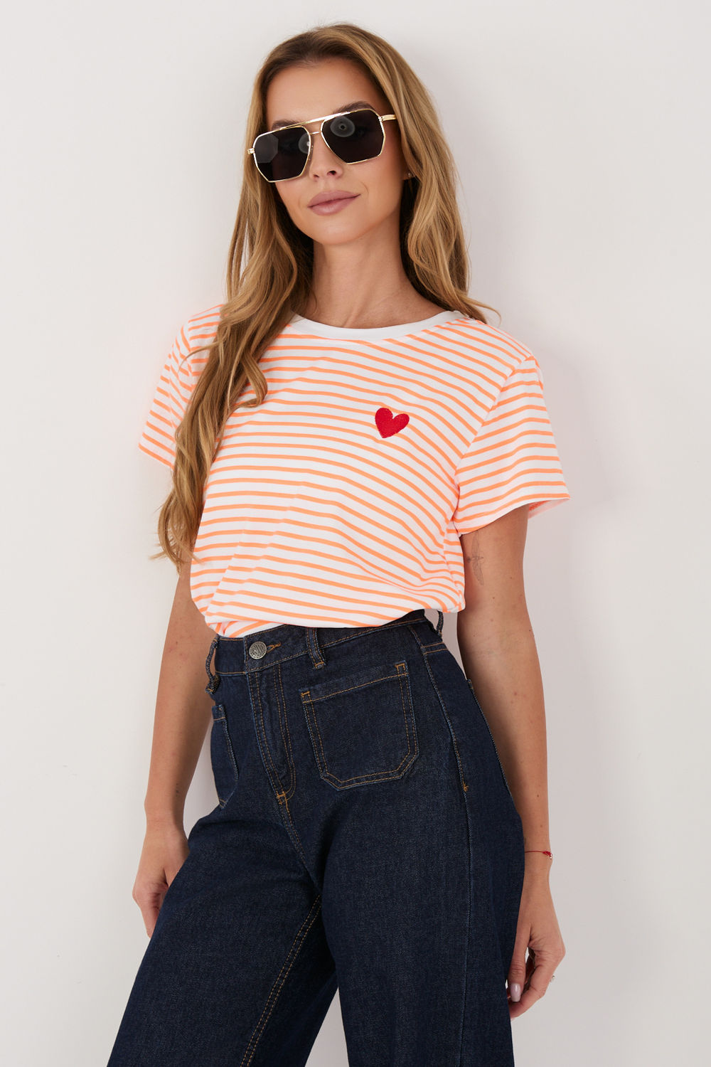 T-shirt model 226437 Italy Moda - Afbeelding 3