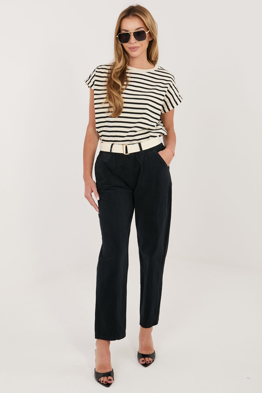 corduroy broek model 226456 Italy Moda