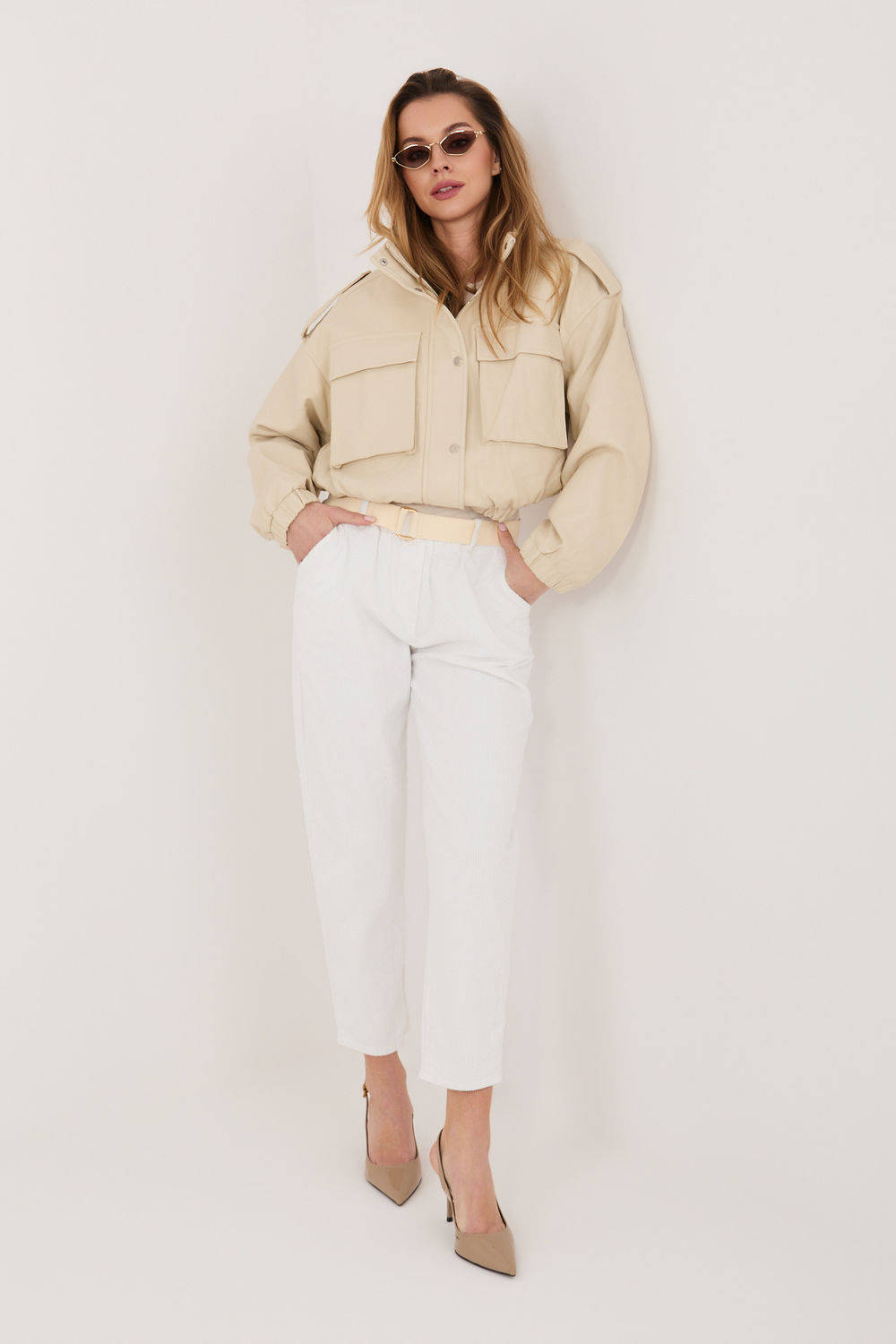corduroy broek model 226481 Italy Moda