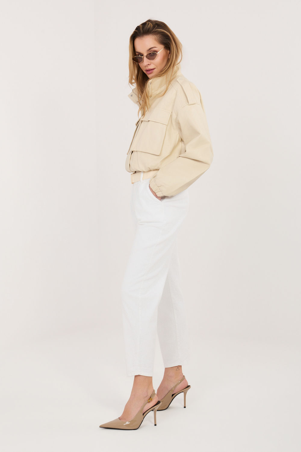 corduroy broek model 226481 Italy Moda - Afbeelding 2