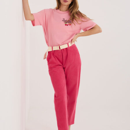 corduroy broek model 226483 Italy Moda
