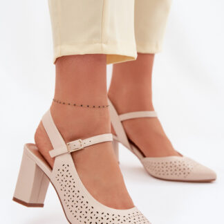 sandalen op hak model 226504 Step in style