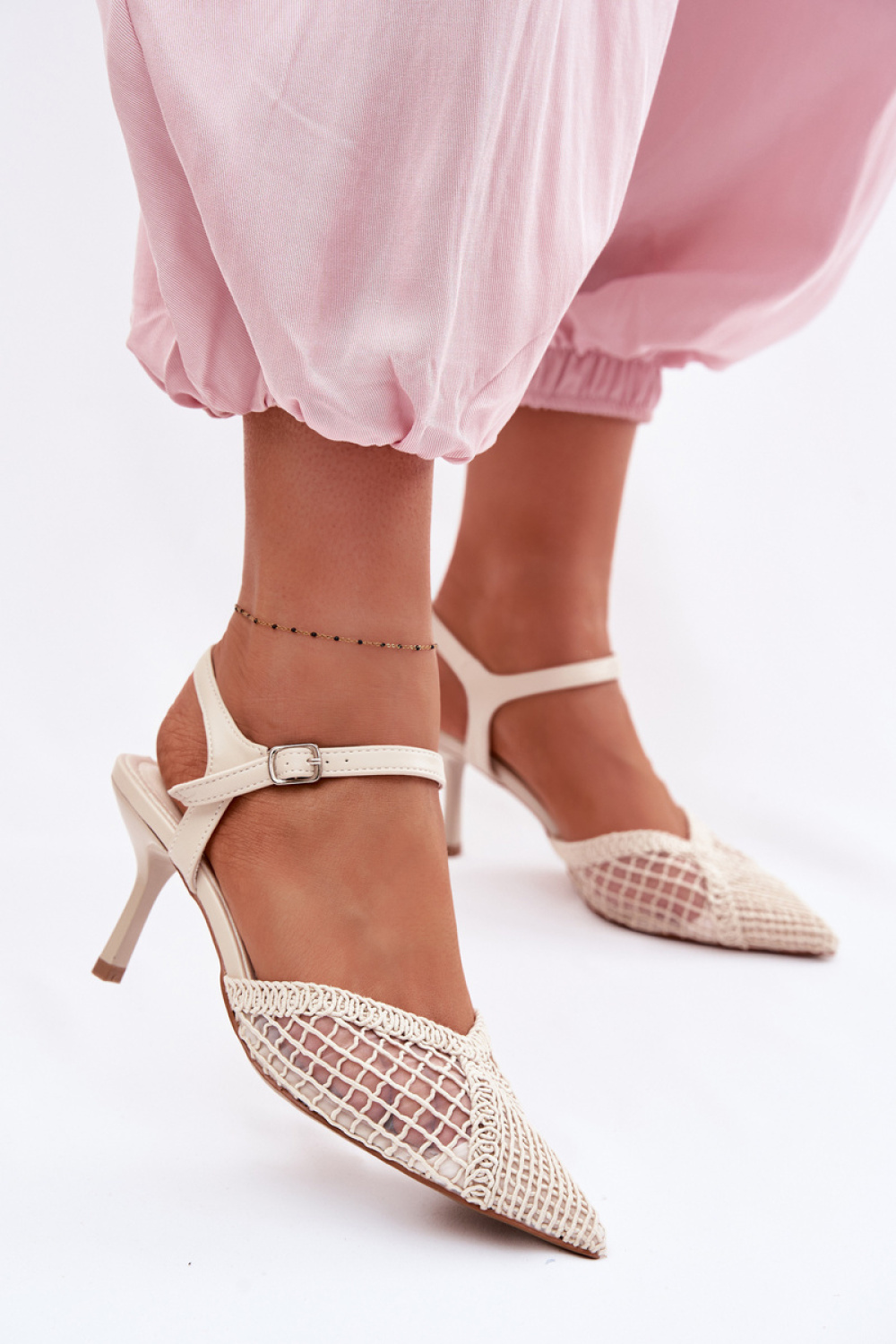 sandalen op hak model 226509 Step in style