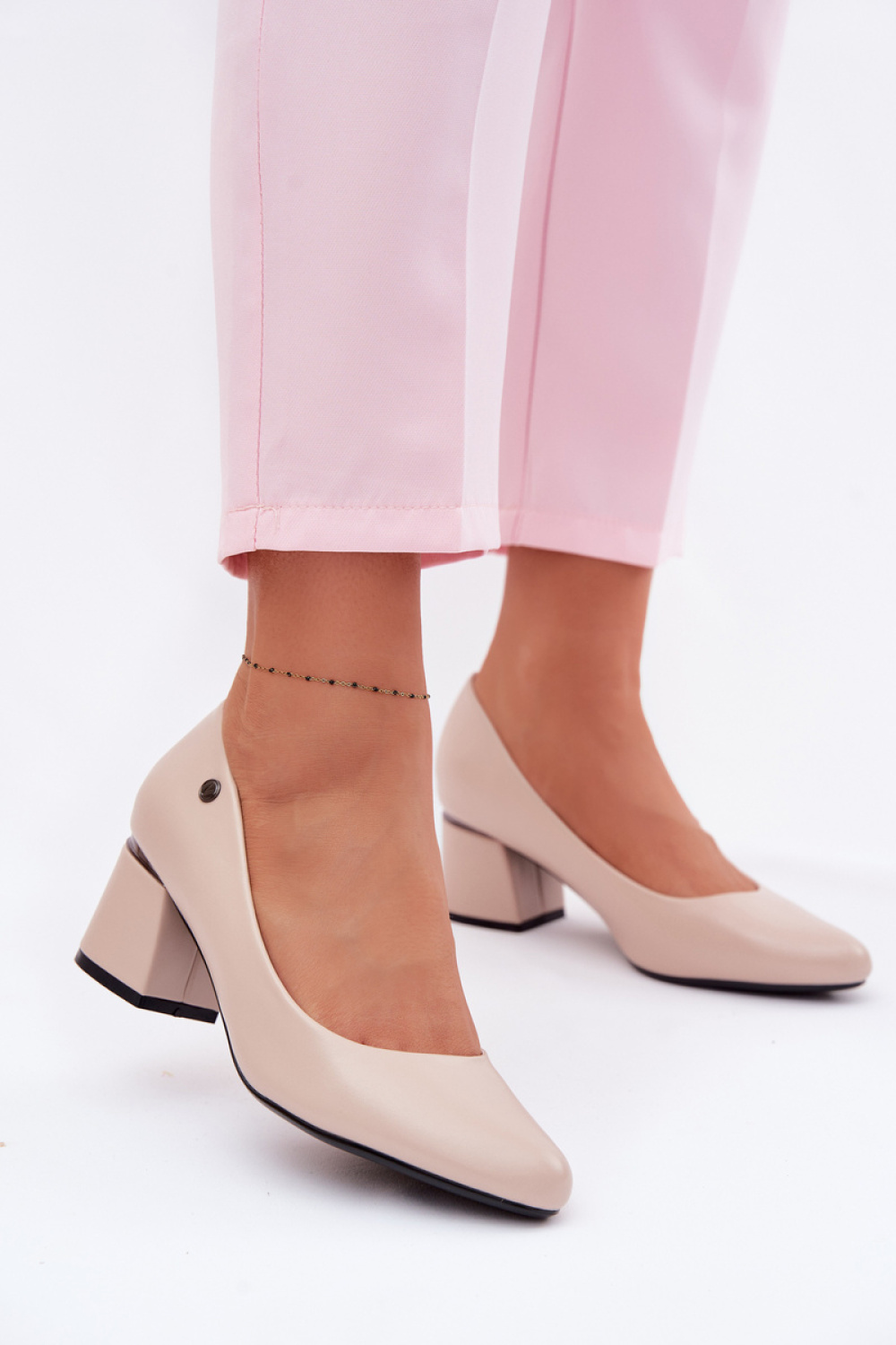 Pumps met dikke hak model 226543 Step in style