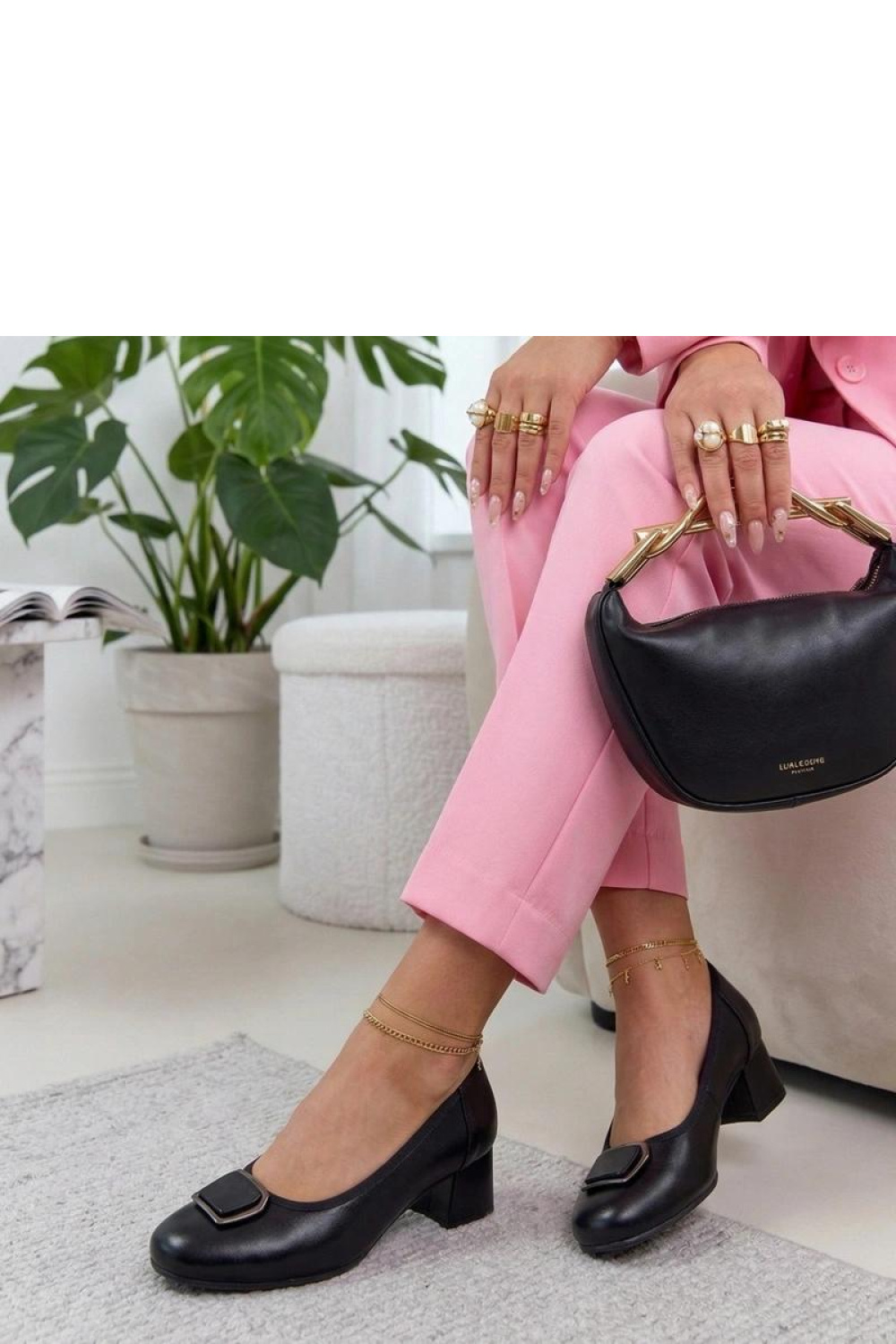 Pumps met dikke hak model 226553 Solea