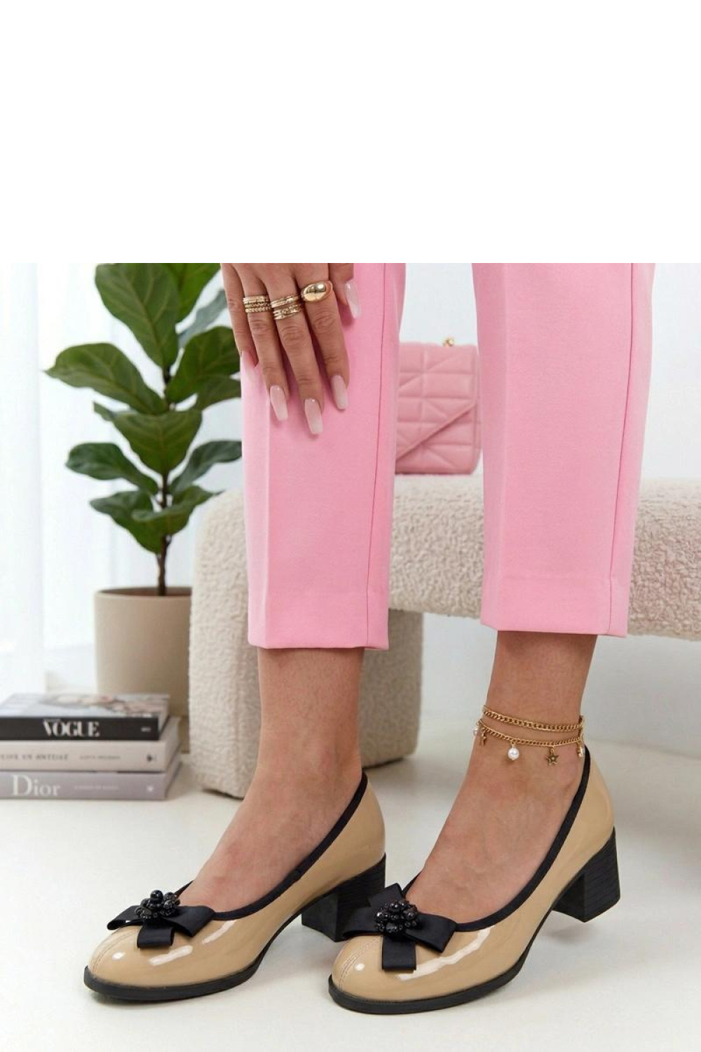 Pumps met dikke hak model 226582 Solea