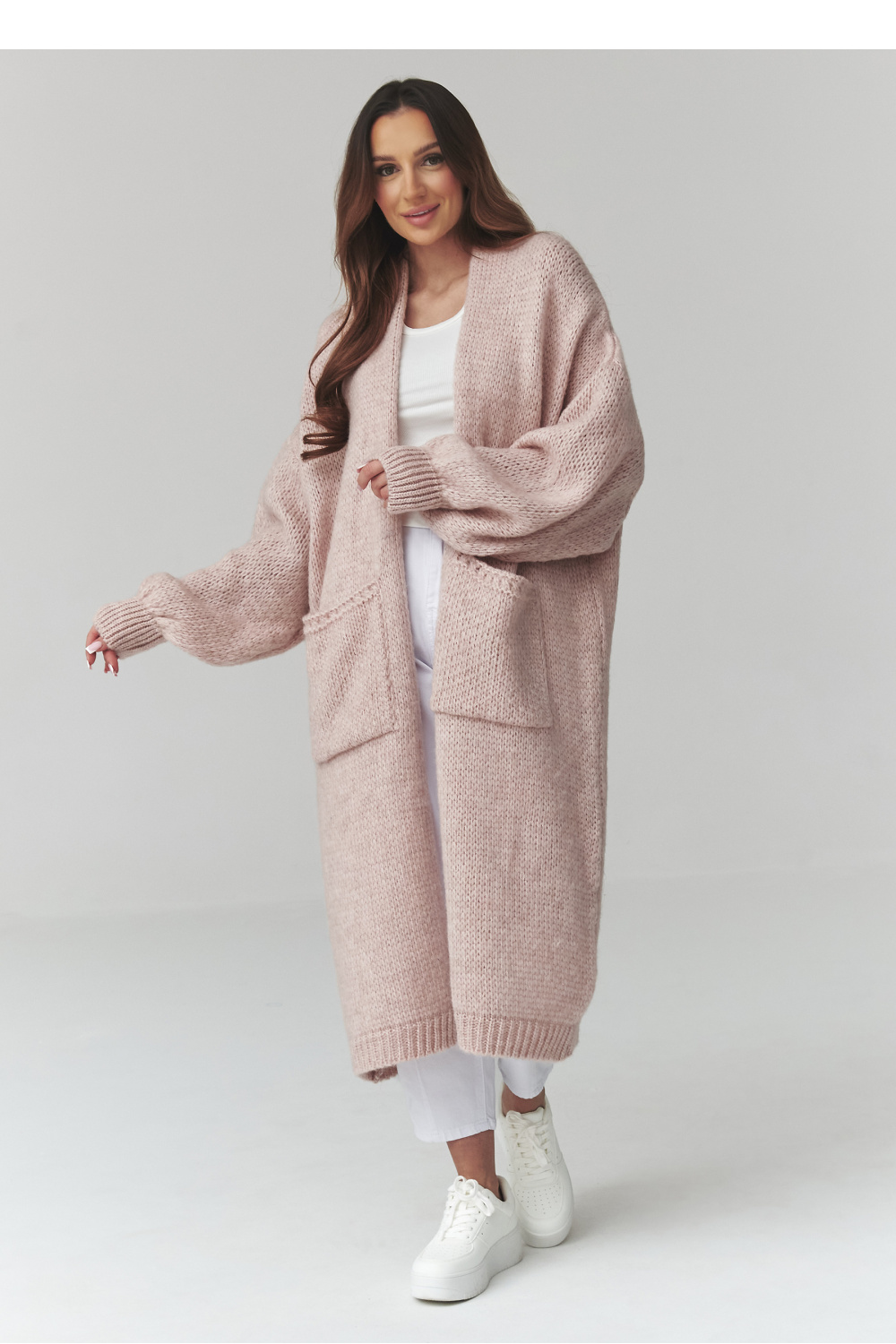 cardigan model 226874 Makadamia - Afbeelding 2