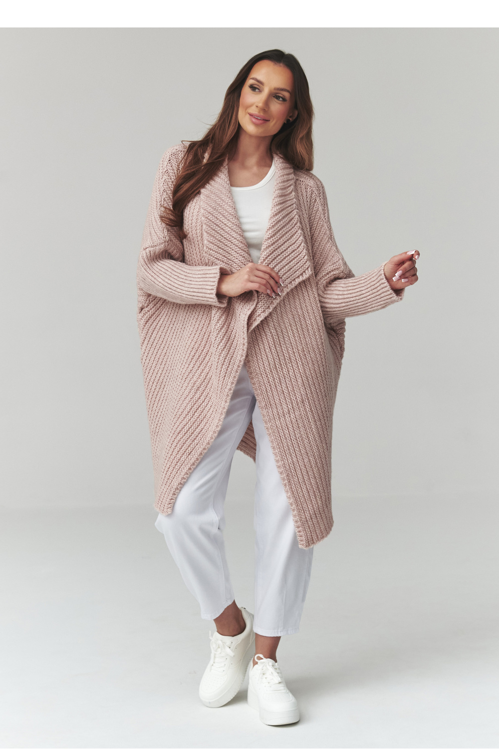 cardigan model 226883 Makadamia - Afbeelding 2