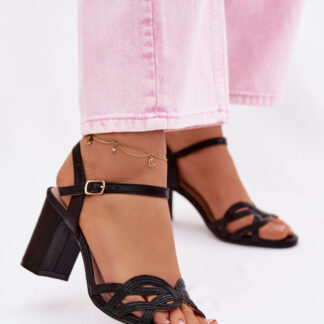 sandalen op hak model 226912 Step in style