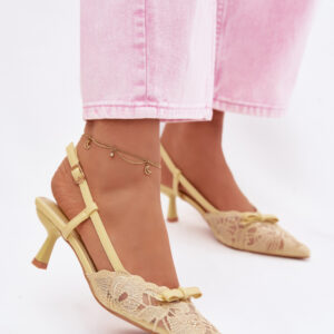 sandalen op hak model 226926 Step in style