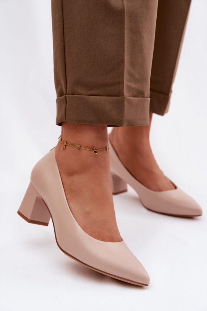 Pumps met dikke hak model 227160 Step in style