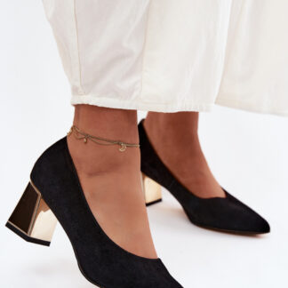 Pumps met dikke hak model 227168 Step in style