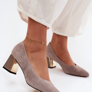 Pumps met dikke hak model 227169 Step in style