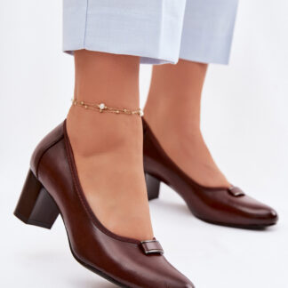 Pumps met dikke hak model 227172 Step in style
