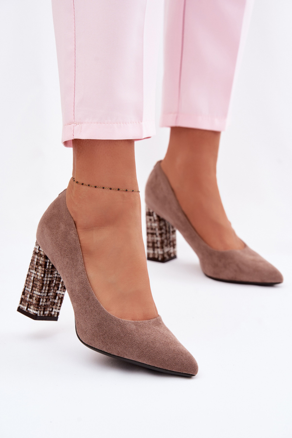 Pumps met dikke hak model 227174 Step in style