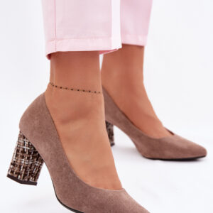 Pumps met dikke hak model 227175 Step in style