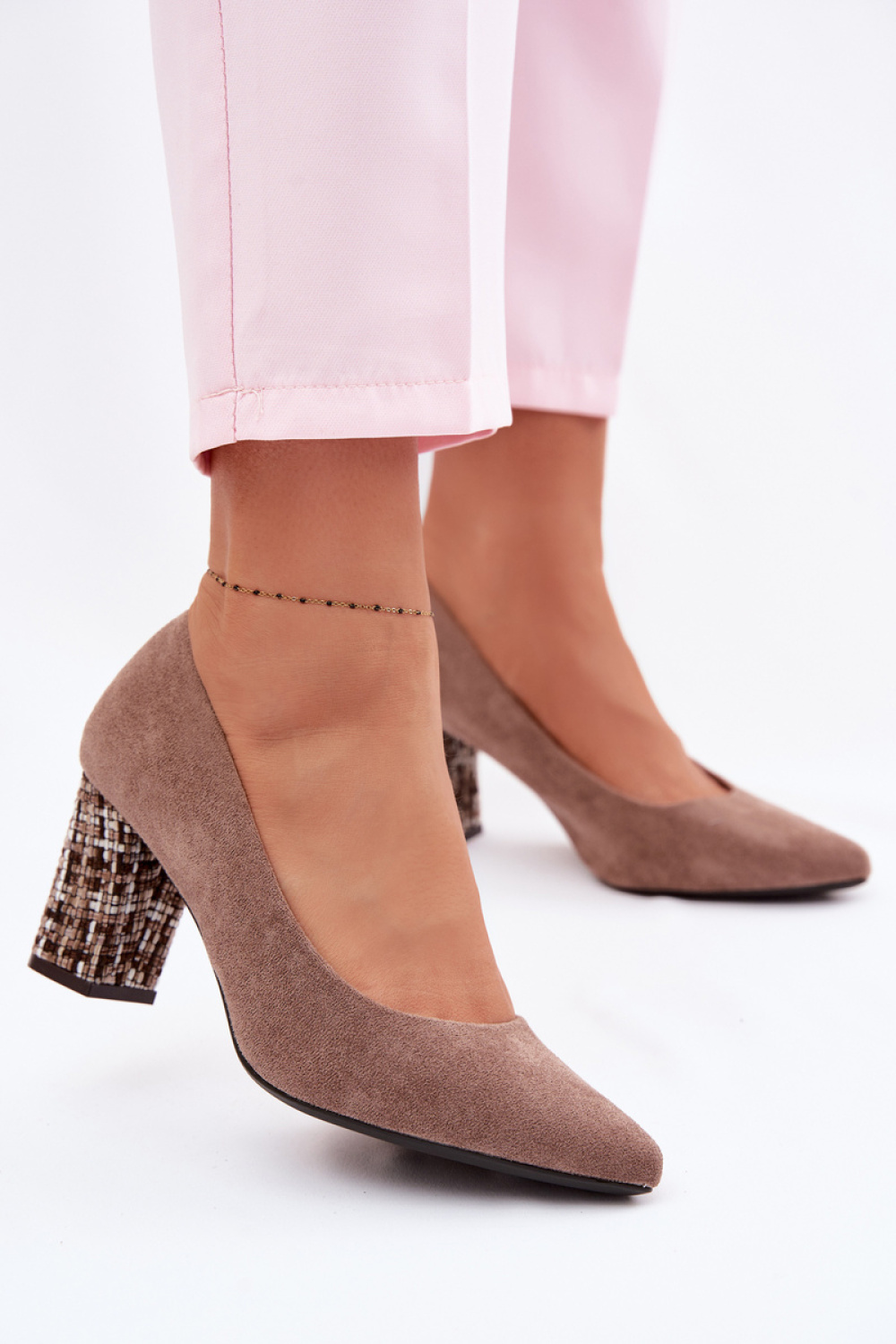 Pumps met dikke hak model 227175 Step in style