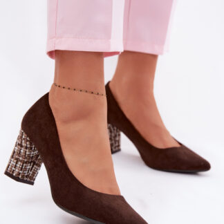 Pumps met dikke hak model 227176 Step in style
