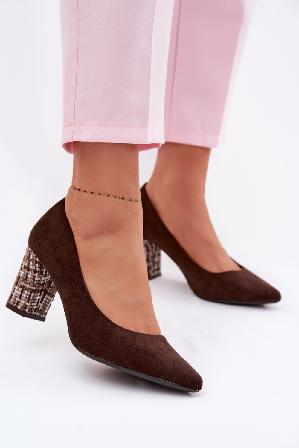 Pumps met dikke hak model 227176 Step in style